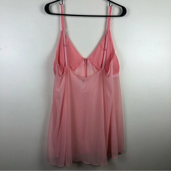 Cabernet Adorable Pink Lingerie Top - Picture 5 of 6